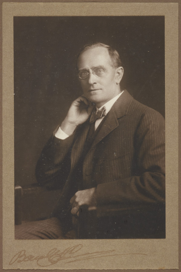 Portrait of Reverend John Crump of Ocean Bay School. 